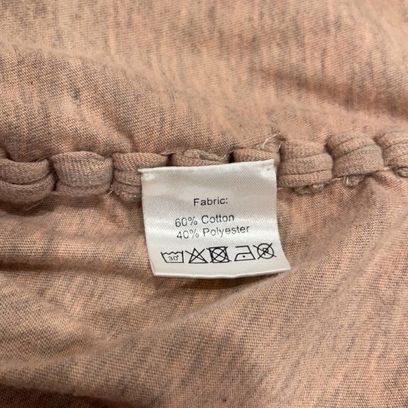 Pam & Gela Ombré Tank Top With Braided Side Detail SZ XS Grey - Picture 5 of 7